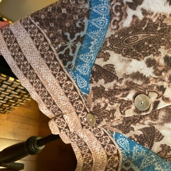 Chico's knit Cardigan Sweater, Sz L - Picture 4 of 10